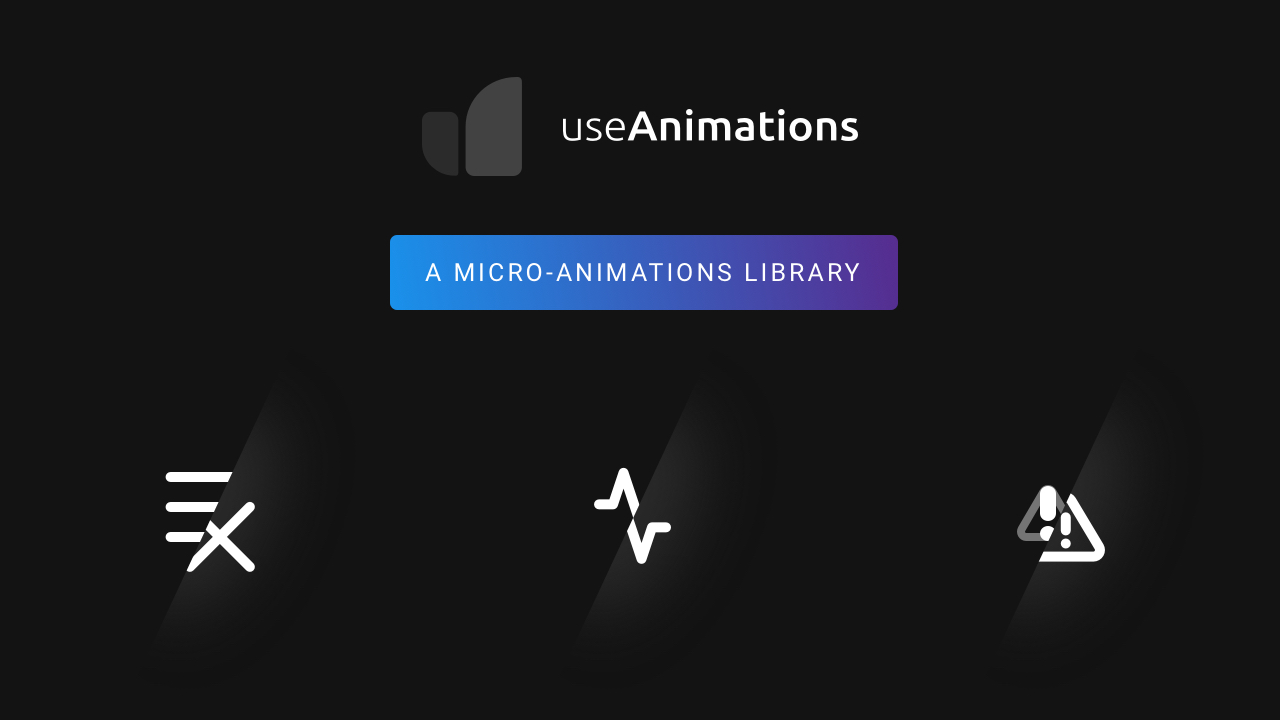 A Micro Animations Library